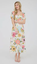 Load image into Gallery viewer, Floral Fit N Flare Dress
