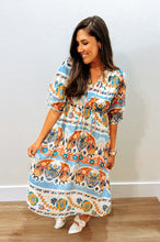 Load image into Gallery viewer, Romantic Walks Dress - Blue
