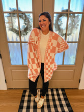 Load image into Gallery viewer, Chunky Checkered Cardigan - 2 Colors
