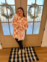 Load image into Gallery viewer, Chunky Checkered Cardigan - 2 Colors
