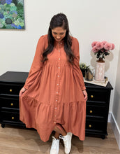 Load image into Gallery viewer, Abby Apricot Dress
