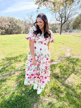 Load image into Gallery viewer, Fairytale Blossoms Midi Dress
