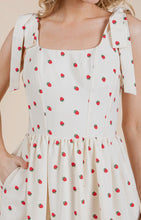 Load image into Gallery viewer, Strawberry Field Sundress
