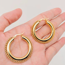 Load image into Gallery viewer, Haley Hoop Earrings
