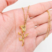 Load image into Gallery viewer, Beauty &amp; the Rose Necklace
