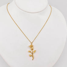 Load image into Gallery viewer, Beauty &amp; the Rose Necklace
