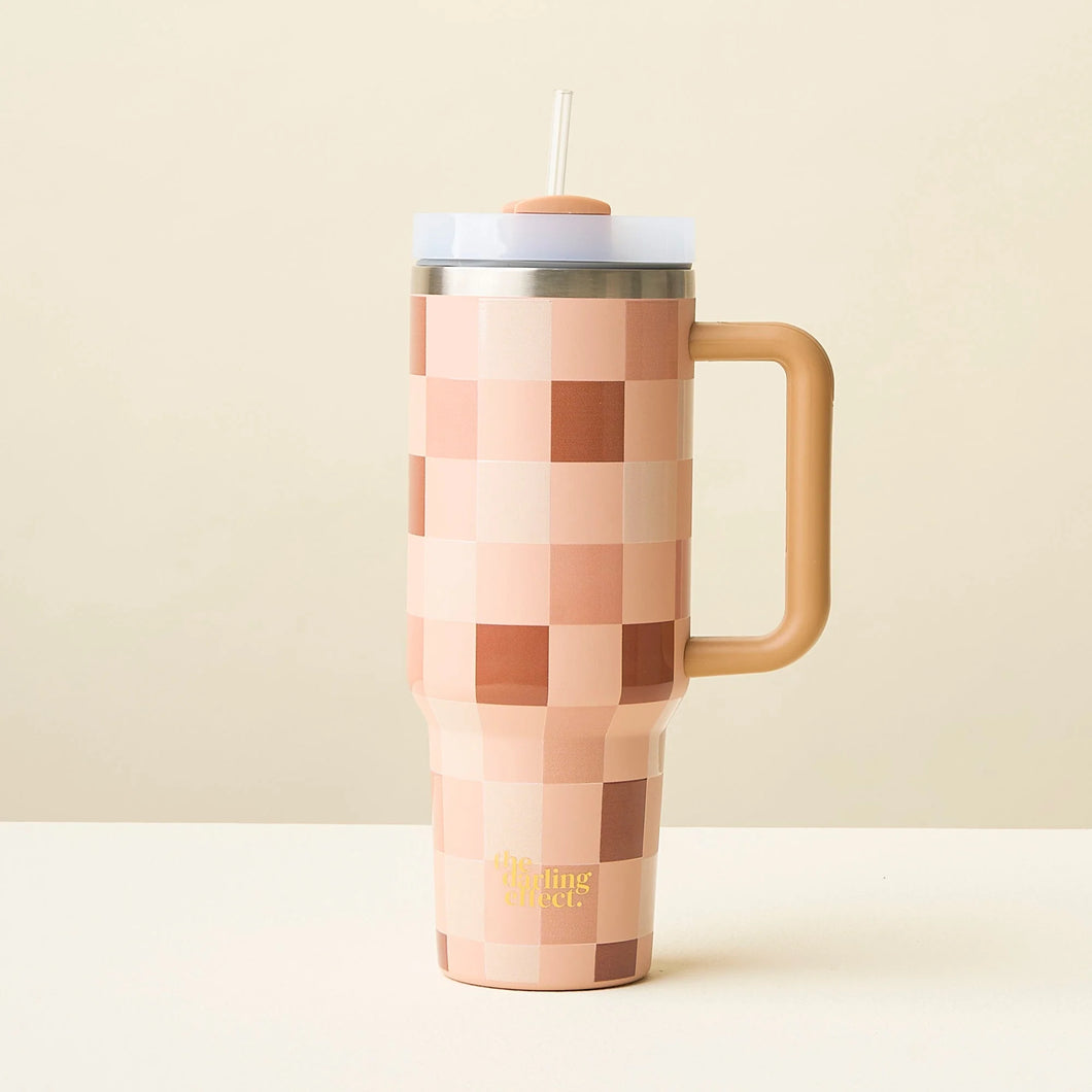 Take Me Everywhere - Brown Checkered