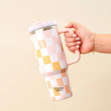 Load image into Gallery viewer, Take Me Everywhere - Peach Checkered
