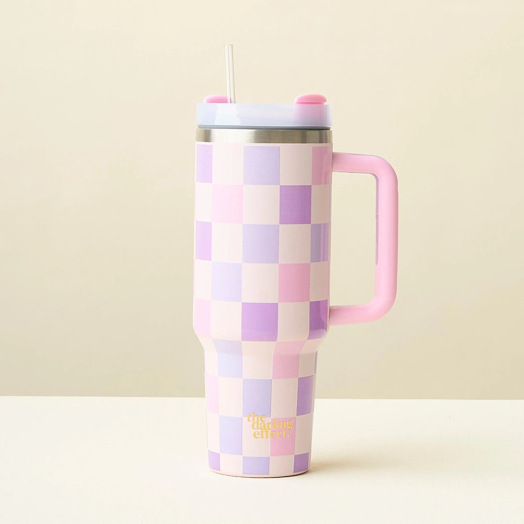 Take Me Everywhere - Purple Checkered