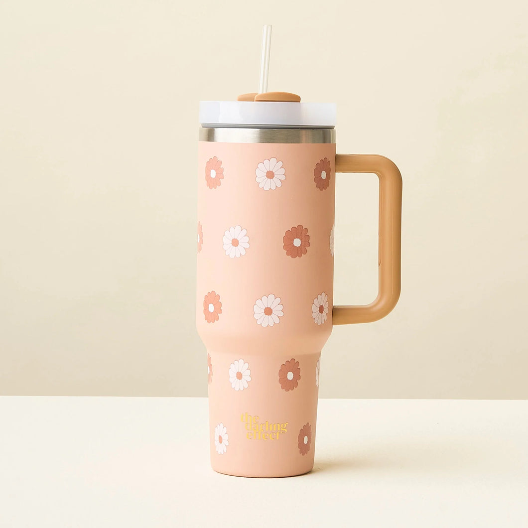 Dancing Daisy Sandstone Tumbler