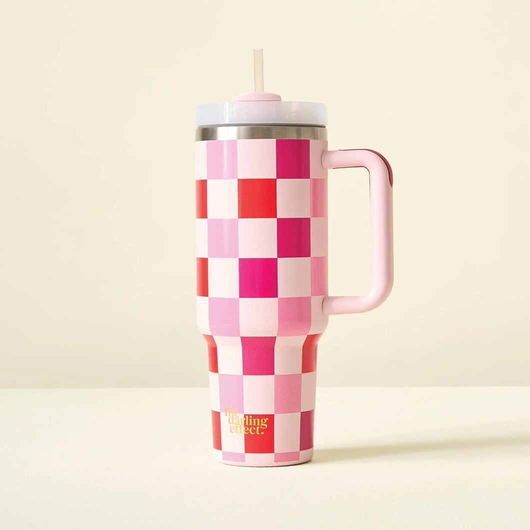 Take Me Everywhere - Pink Checkered