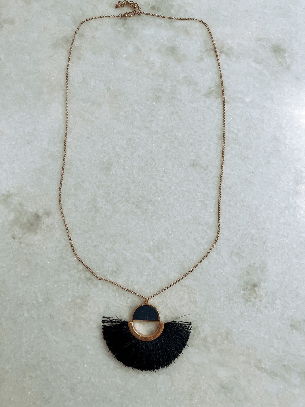 Natalie Navy Necklace