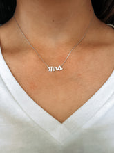 Load image into Gallery viewer, Mrs. Necklace - Gold &amp; Silver

