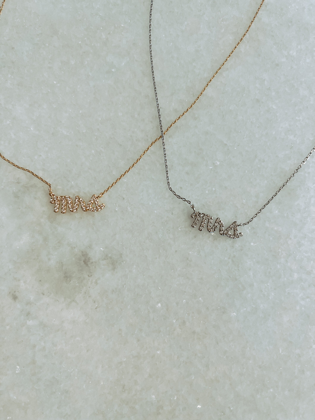 Mrs. Necklace - Gold & Silver